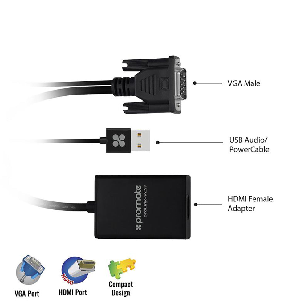 Promate Prolink V2H (4618317725796) Promate Prolink V2H (4618317725796)